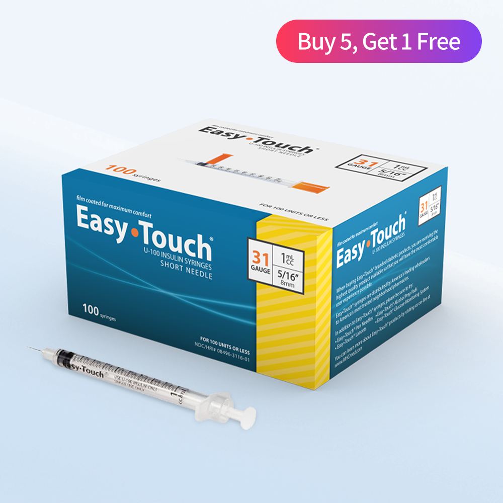 EasyTouch Insulin Syringe (100EA/Box)