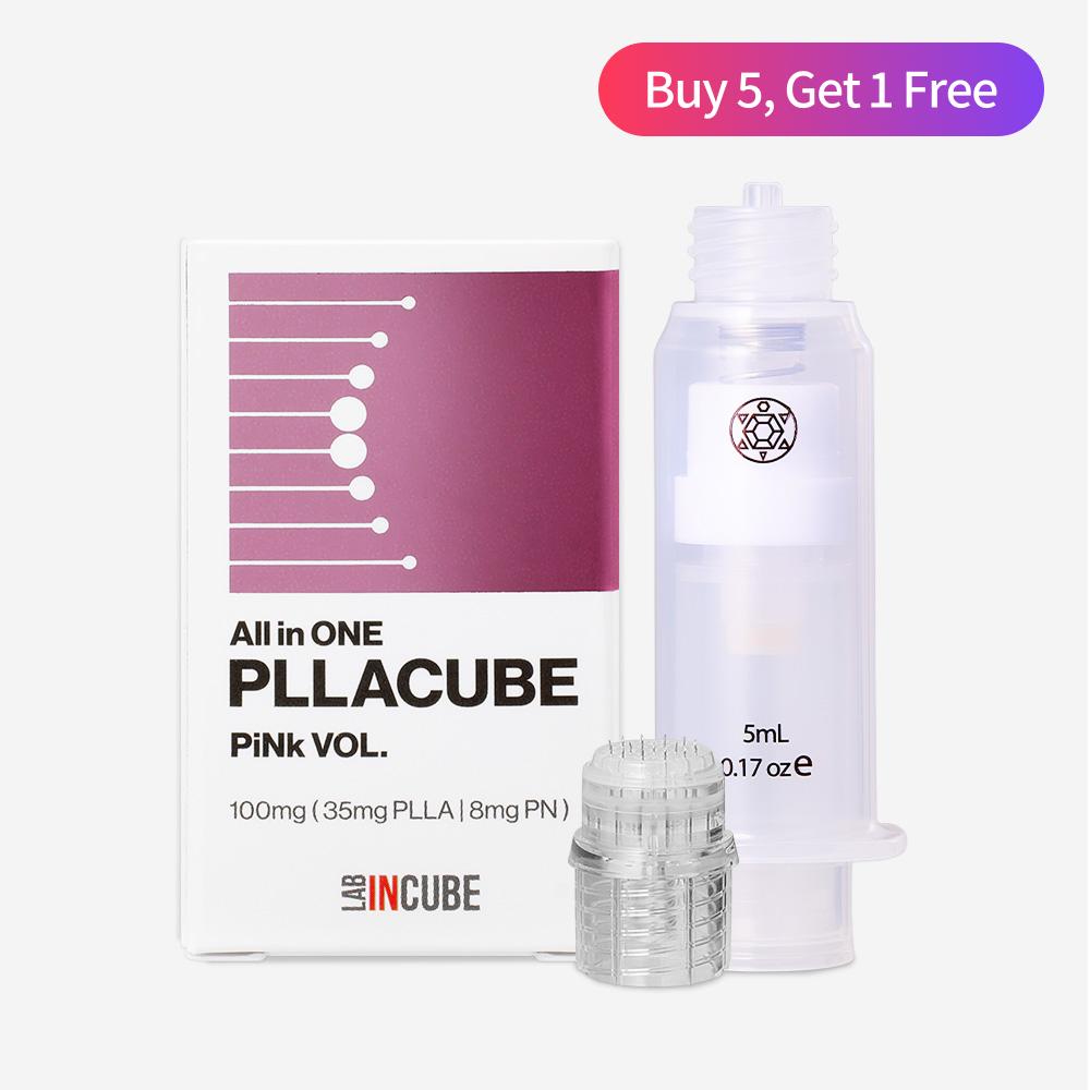 PLLACUBE PiNk VOL. MTS Kit (PLLACUBE PiNk VOL. + TurtlePin Needle/Syringe Bundle)