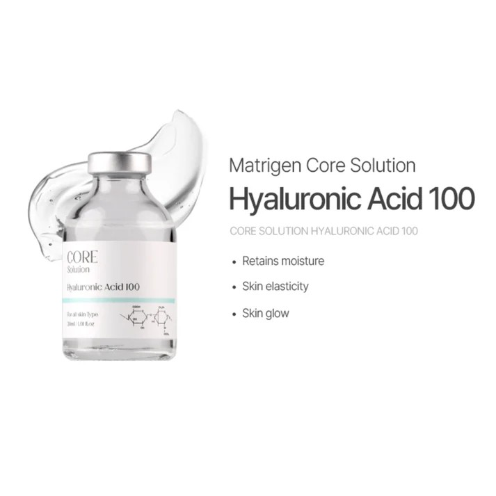 MATRIGEN: Core Solution Hyaluronic Acid 100 (30ML / Per BOX)_Retail $35