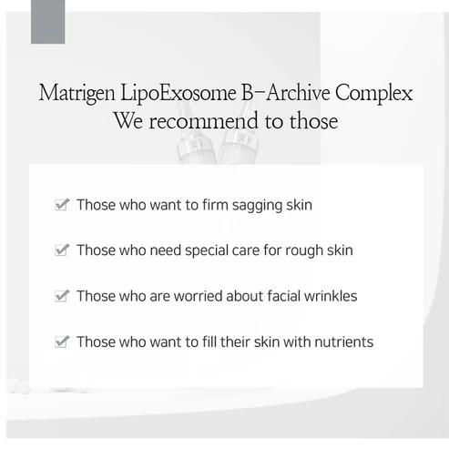 MATRIGEN: Lipo Exosome B-Archive Complex (10ML / Per BOX)_Retail $70