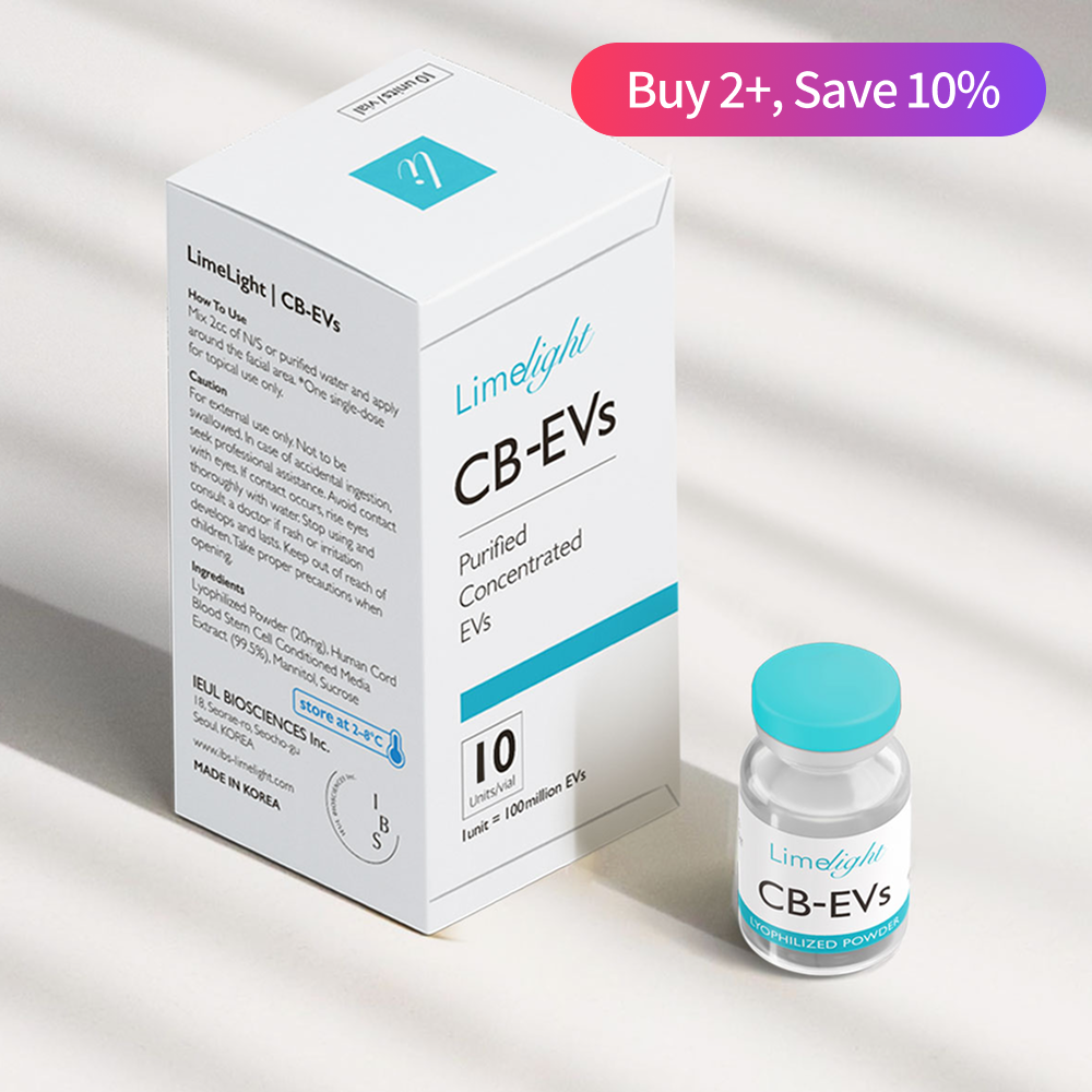 LimeLight Exosomes CB-EVs 10units/20mg (5 Boxes per BUNDLE/1 Vial per Box)