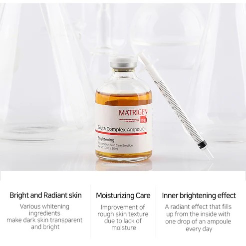 MATRIGEN: Gluta Complex Ampoule (50ML / Per BOX)_Retail $55